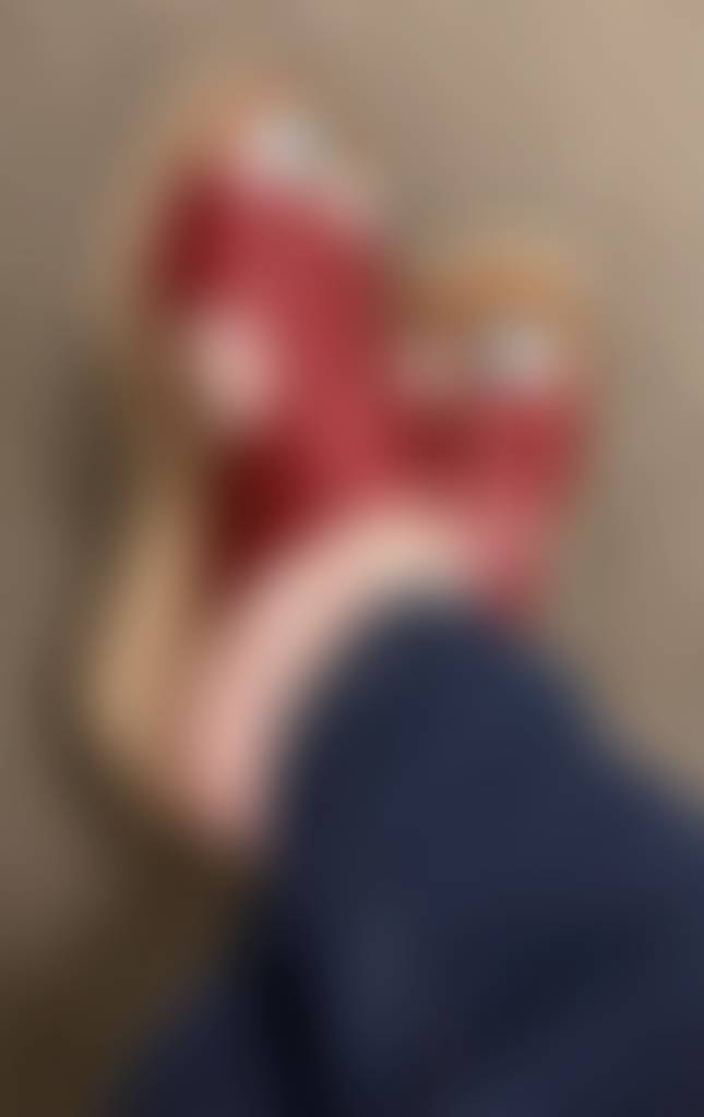 Jeans and sexy red heels today 👣 what else would u like to see? 🫦