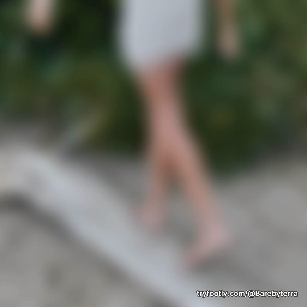 Barefoot baby