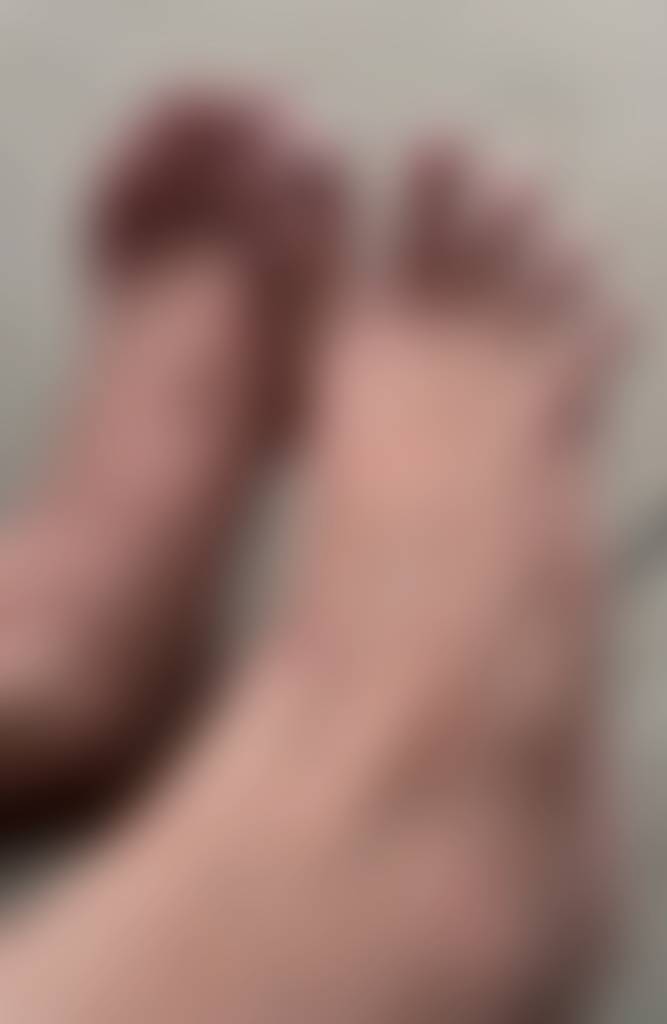 Long walks leave your feet looking naturally defined