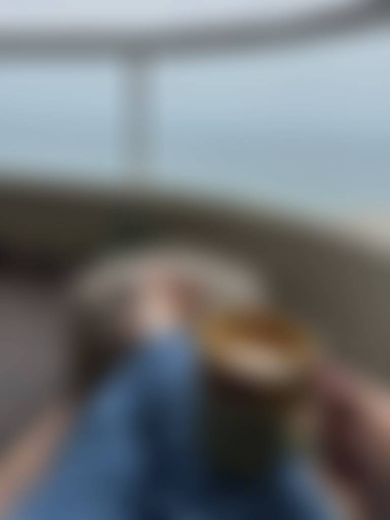 Coffee in the beach is the best awakening!