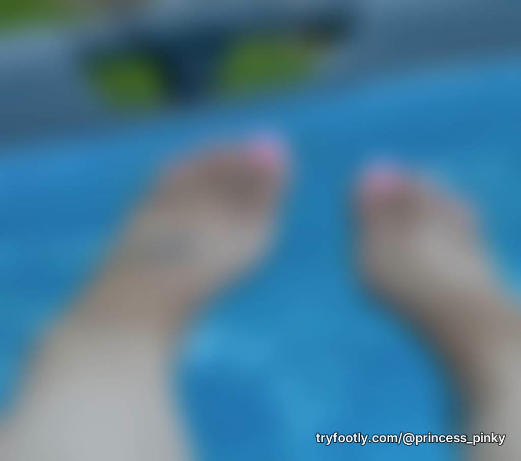 Just in the pool relaxing …