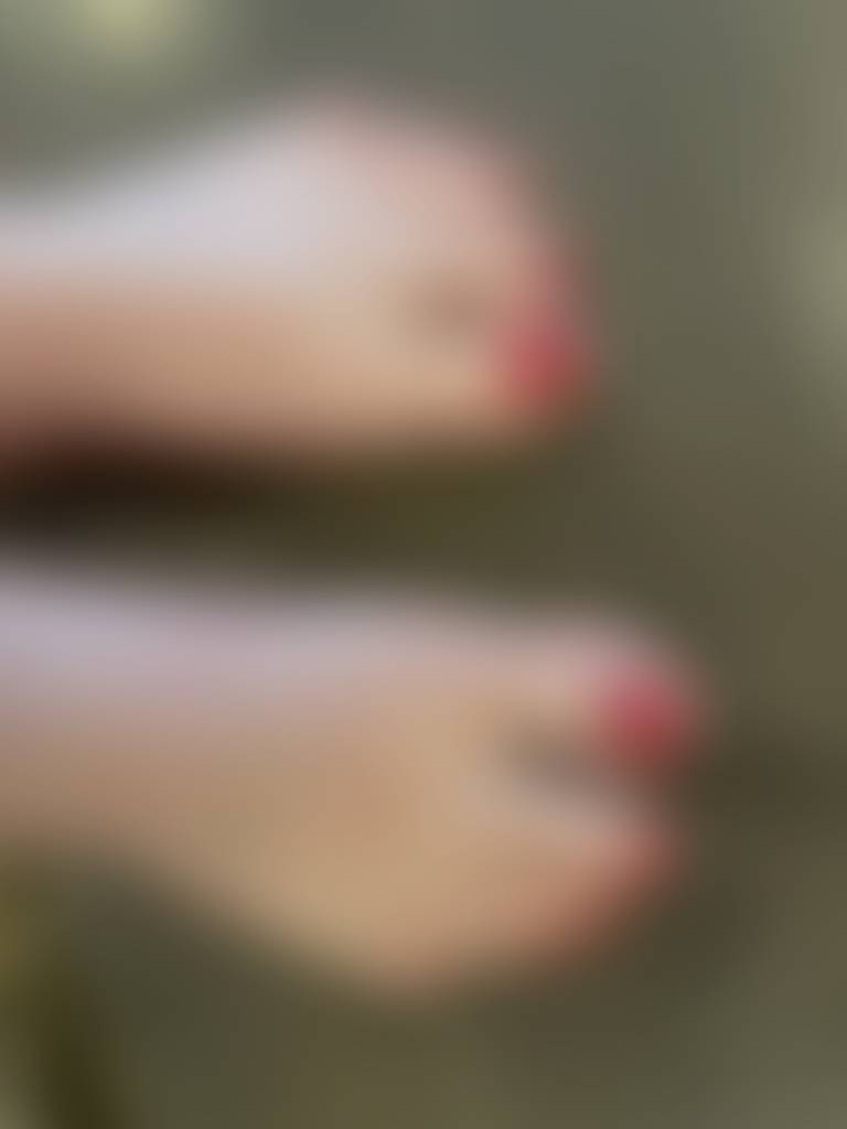 Post pedi toe shot