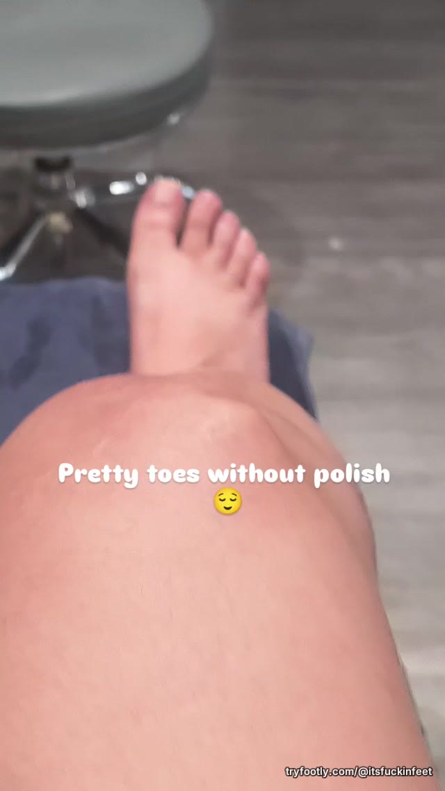 Wanna see what they look like after the pedicure