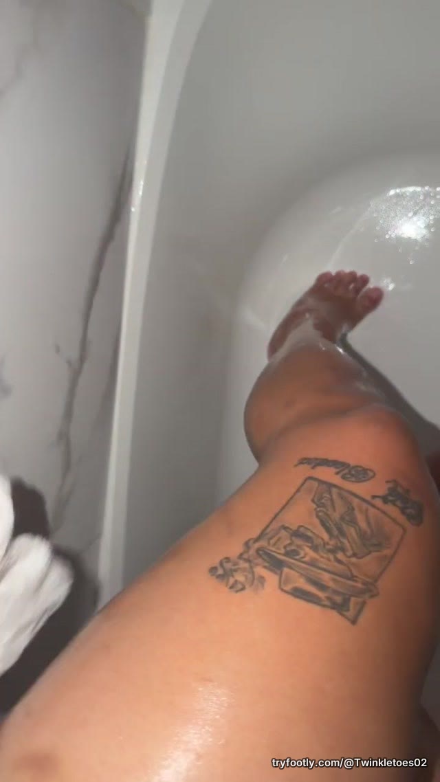 Shower time.