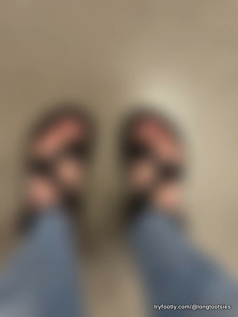 Out earlier during the rain; will be painting my toes soon. What color are you thinking? ;