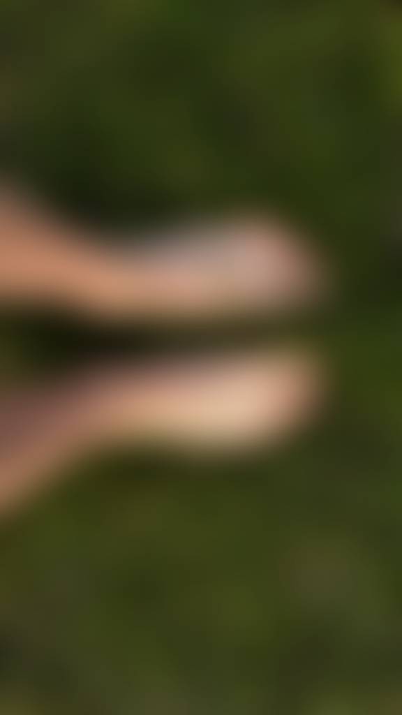 Touching grass