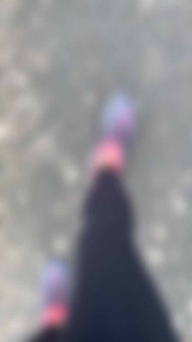Early morning steps.. with 3 day old socks 🤭