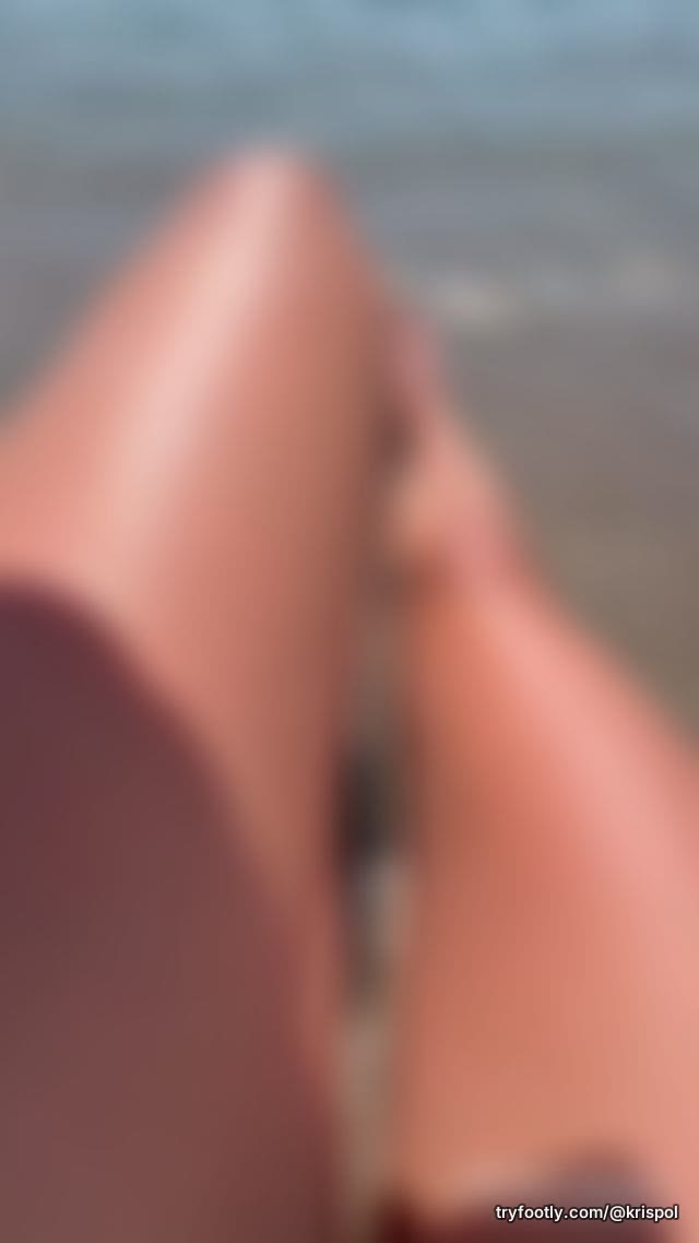 My legs on holiday, very romantic