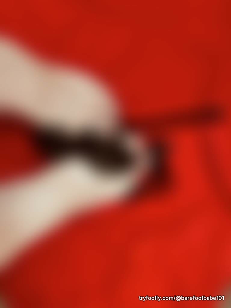 Drenched in red, my toes tell a story of temptation you’ll want to reread.