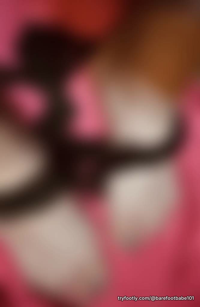 THAT THONG-THA-THONG THONG, THONG SERIES #7 Thong around my ankles, toes on display—this s