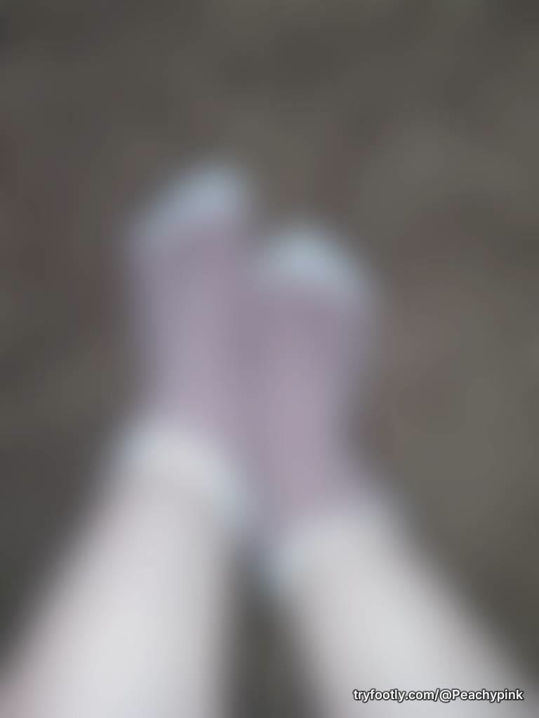 Wearing my comfy, fuzzy socks and I'm feeling nice. Now get under my feet and beg me to st