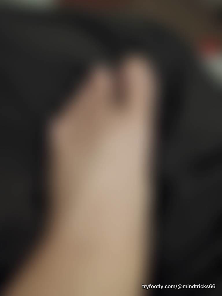 My feet need a little help. I can't afford a pedicure at the moment. Anyone want to help m