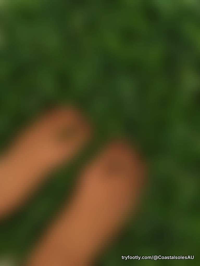 When your feet spend their life crammed into high heels in the sky, feeling soft fresh gra