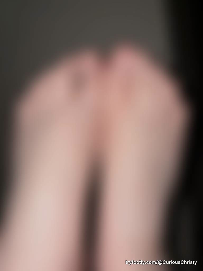 Moist young feet