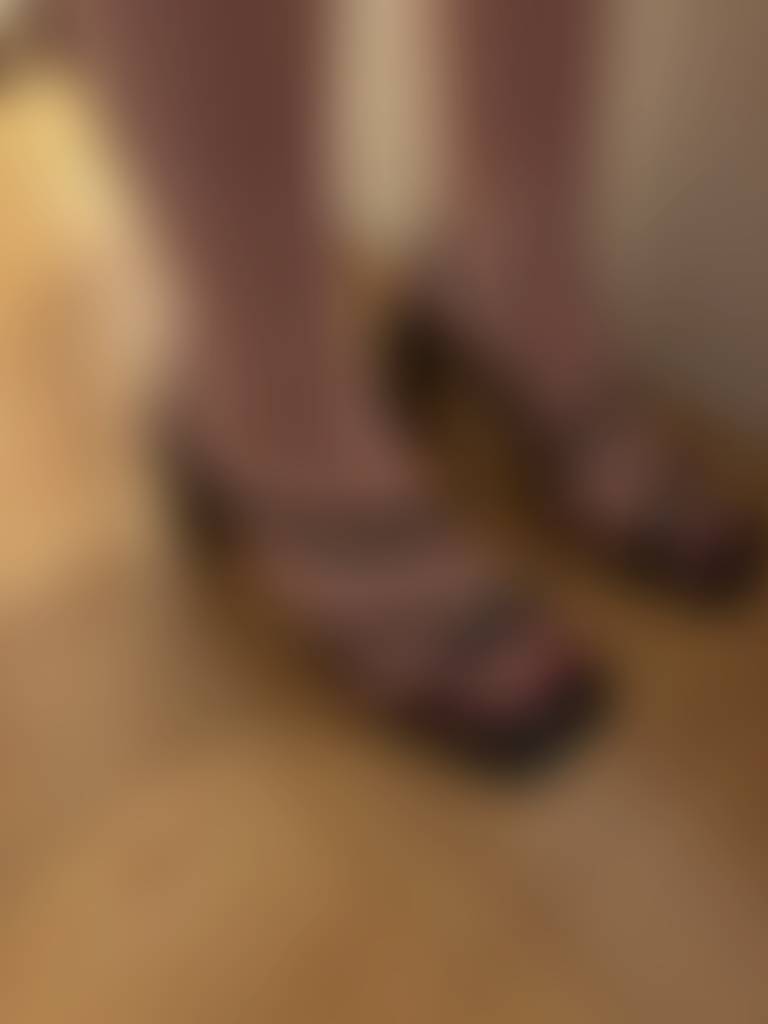 My first time in heels🤭👠. Want a closer look of my feet? Message me honey 🩷💌😉