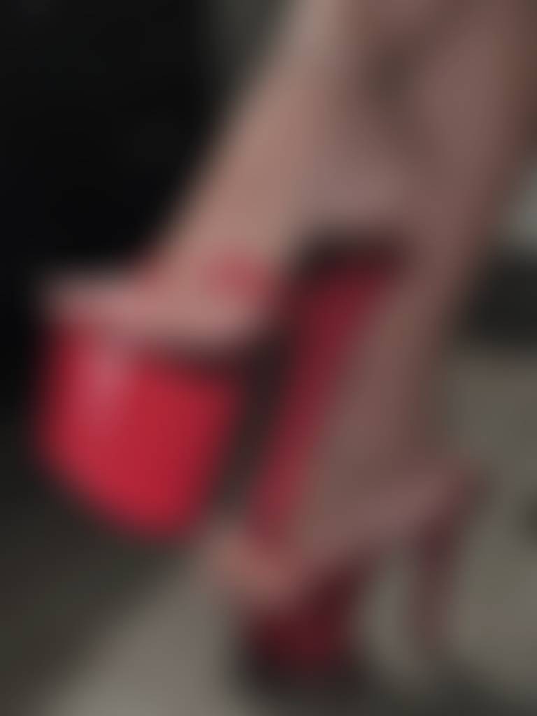 High heels and feet