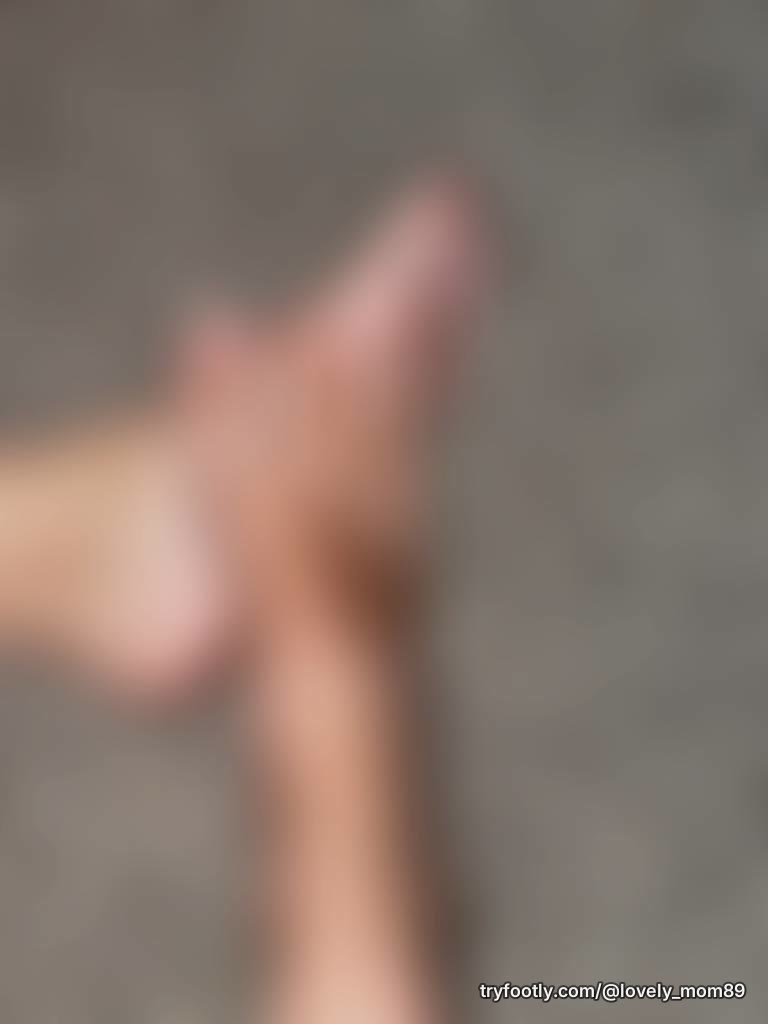Tan lines from wearing sandals