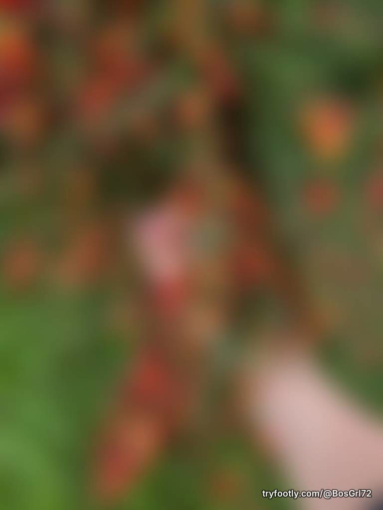 Tip toes thru the gardens…picking the next nail polish color