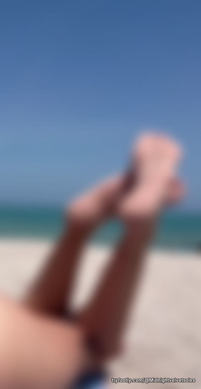 Nothing but soles and sand