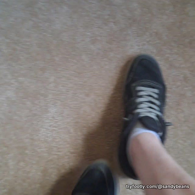 Letting the tootsies out after a long day 😀👟🦶✨️