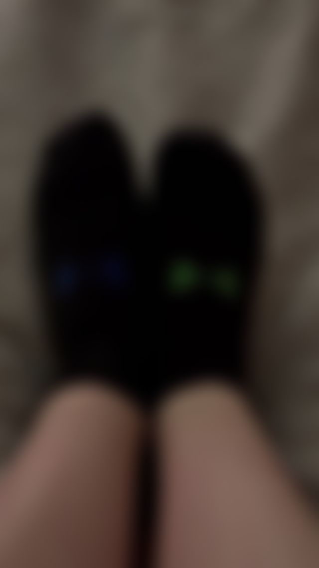 First thing coming off tonight… 🧦😘