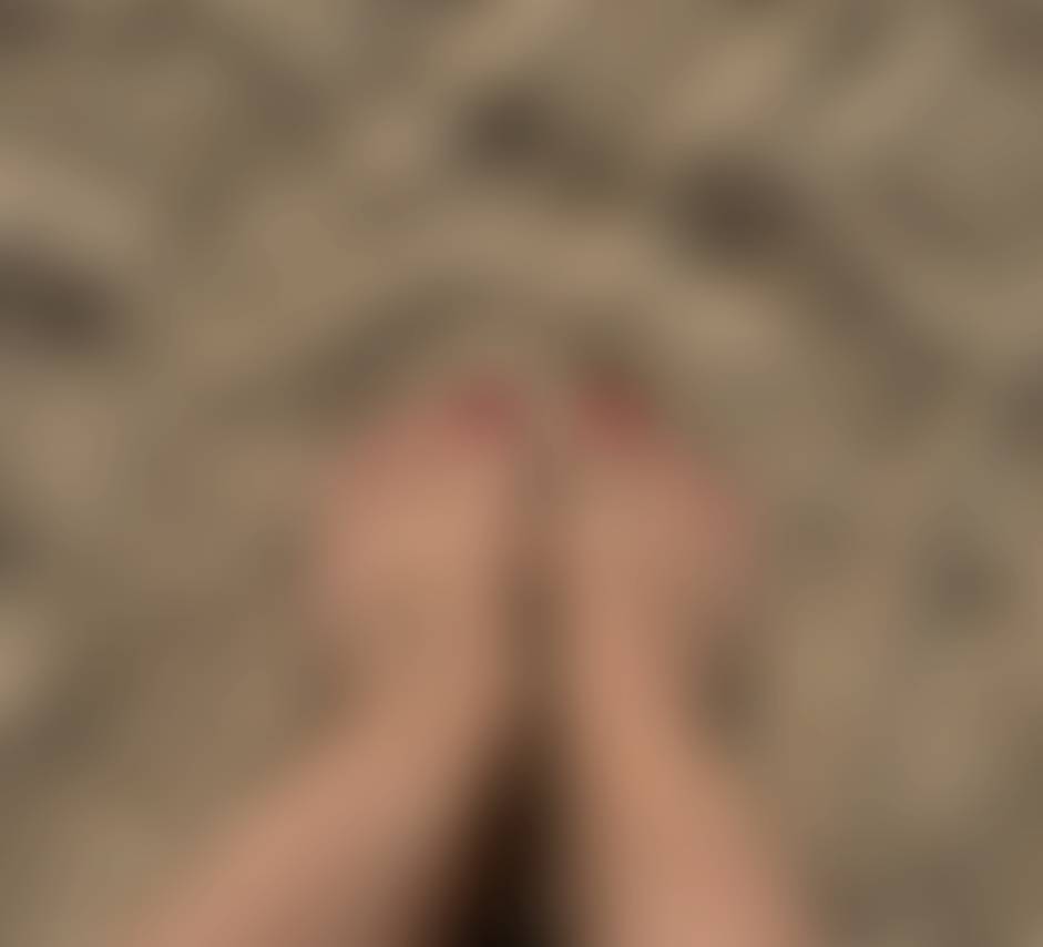 Arena en mis pies🤪😍