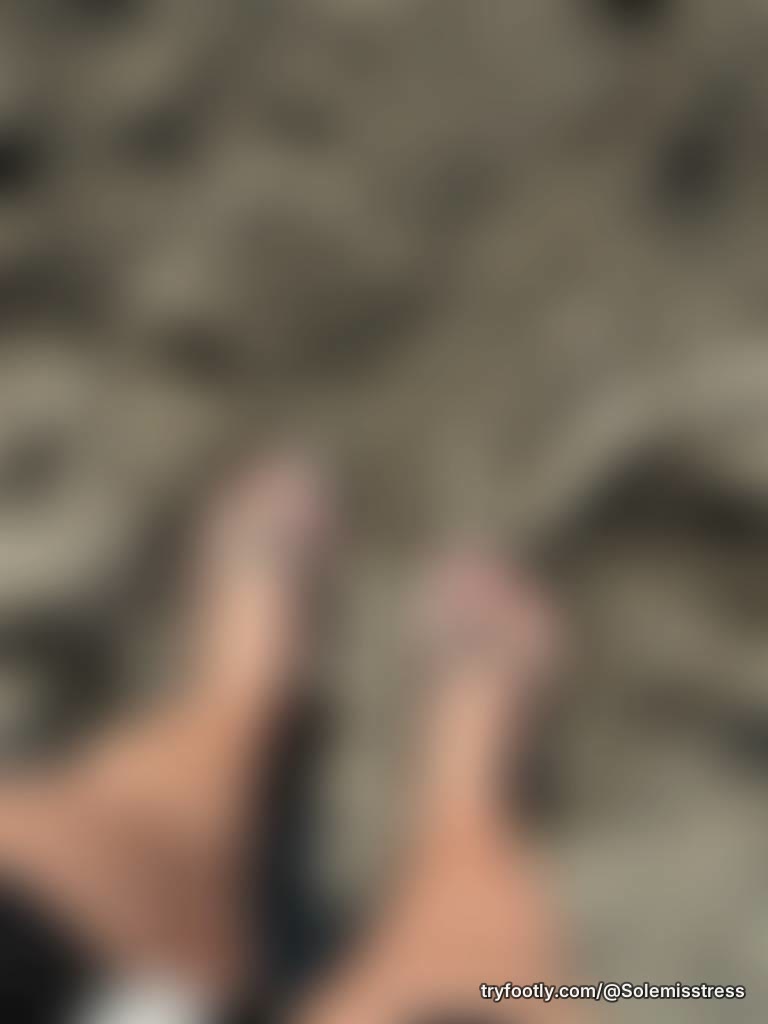 Beach day 🏖️ toes in the sand