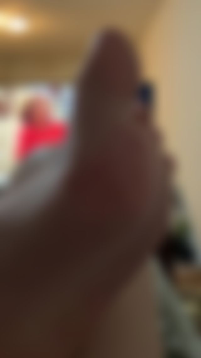 Up close and personal… just for my subs 👣💕