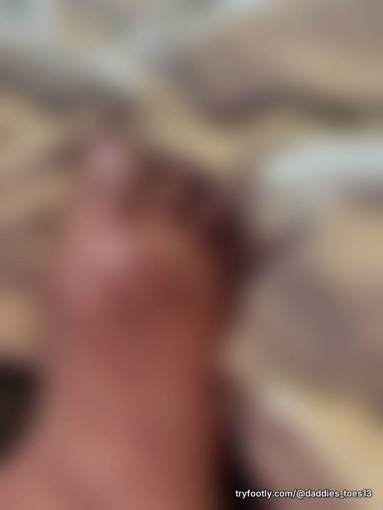 Offering you a intimate close-up of my bare masculine sole… Warm, flushed pink skin stretc