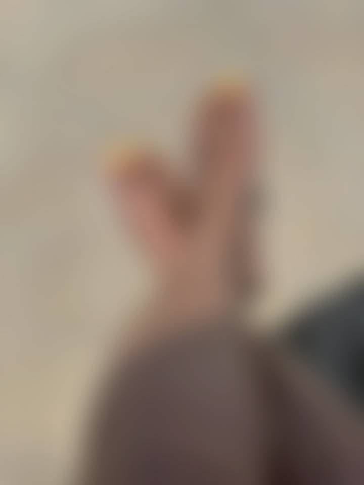 Feet are being sun kissed