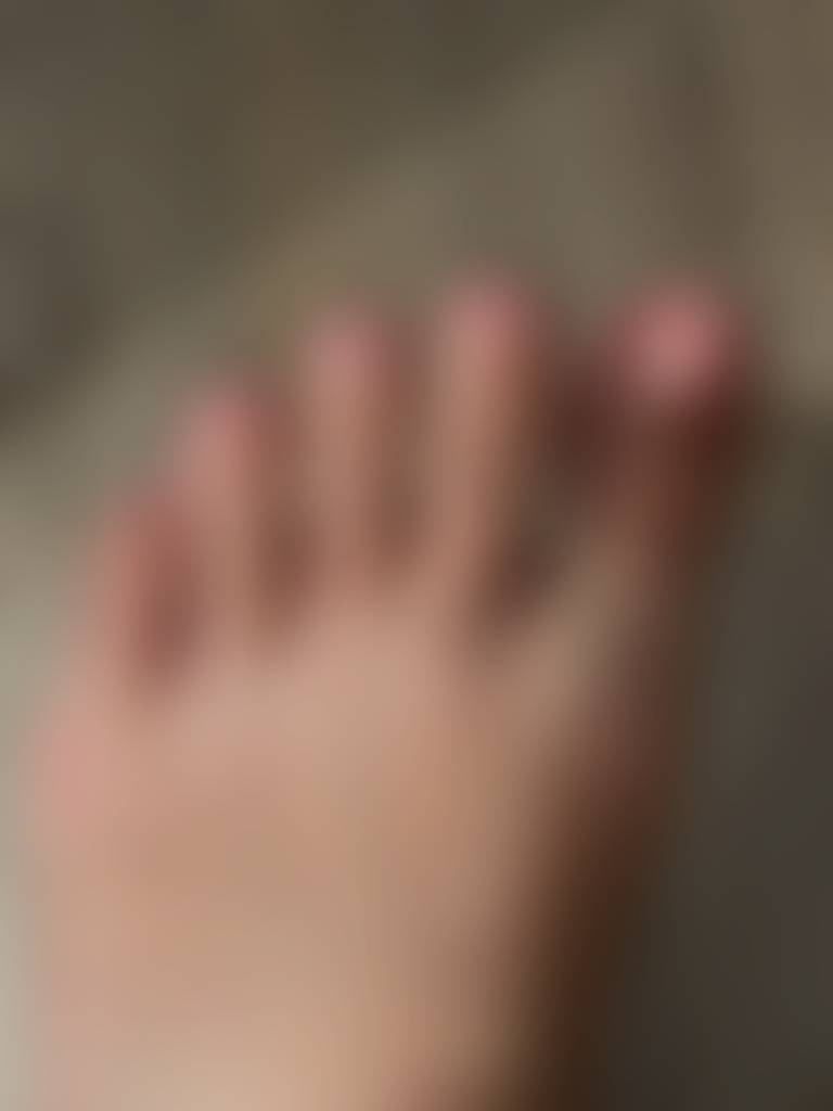 Smooth soles waiting to be seen
