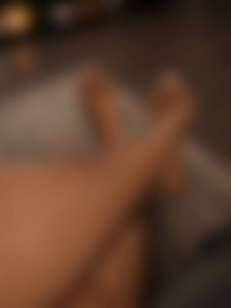 Finally home from a long day of work...... can you guess what color my toes are 😏
