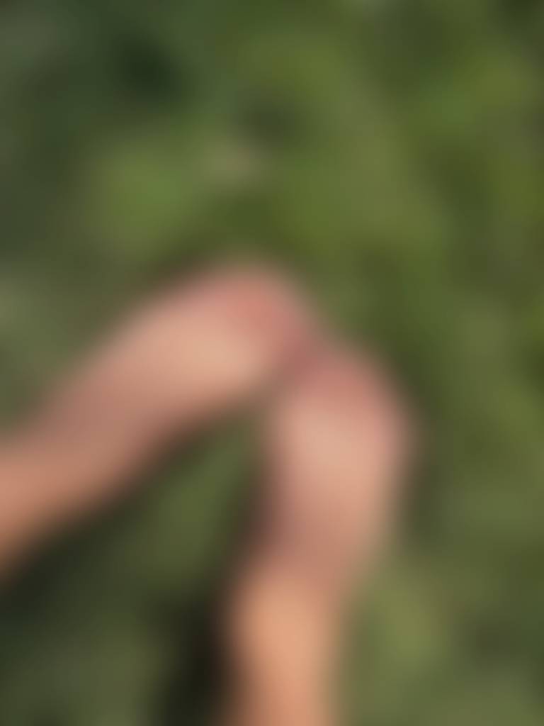 Touching grass