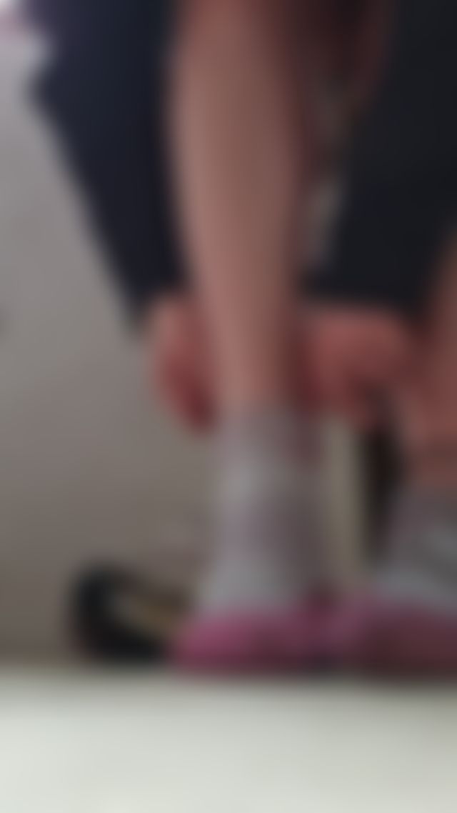 Wet sweaty socks after my run, see those toes spread. Socks can be bought for the right pr