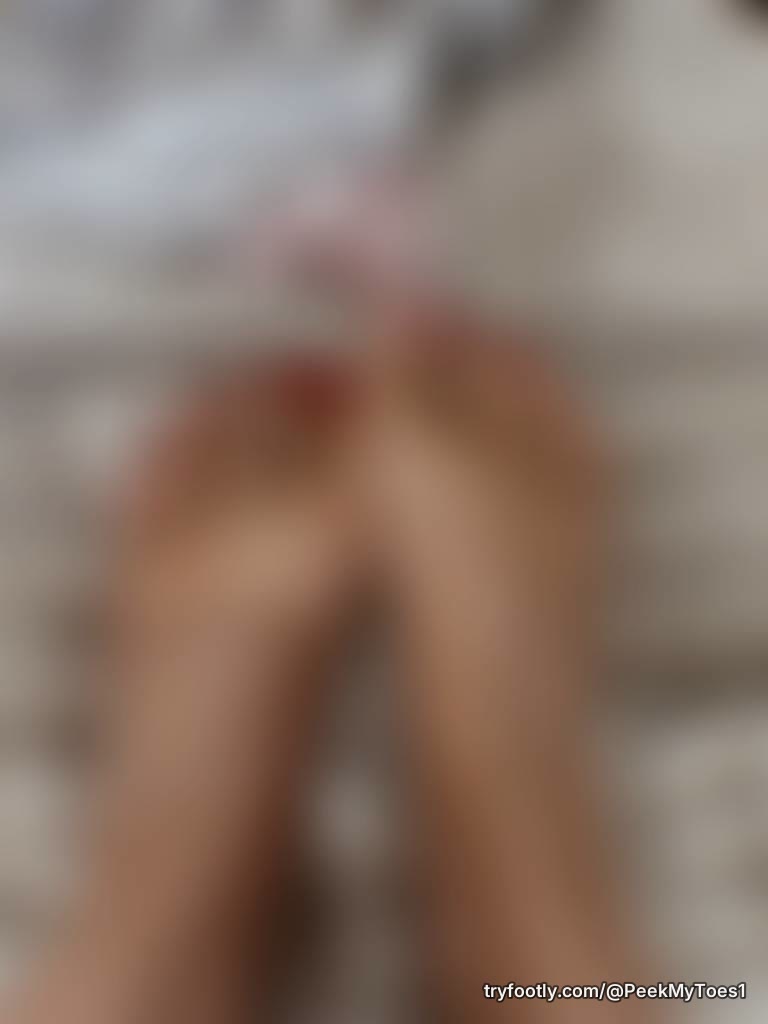 We’re new here, freshly painted toes - open to customs ❤️