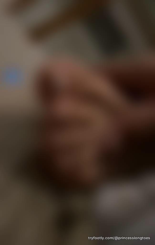 How someone likes to play with my toes 🤭
