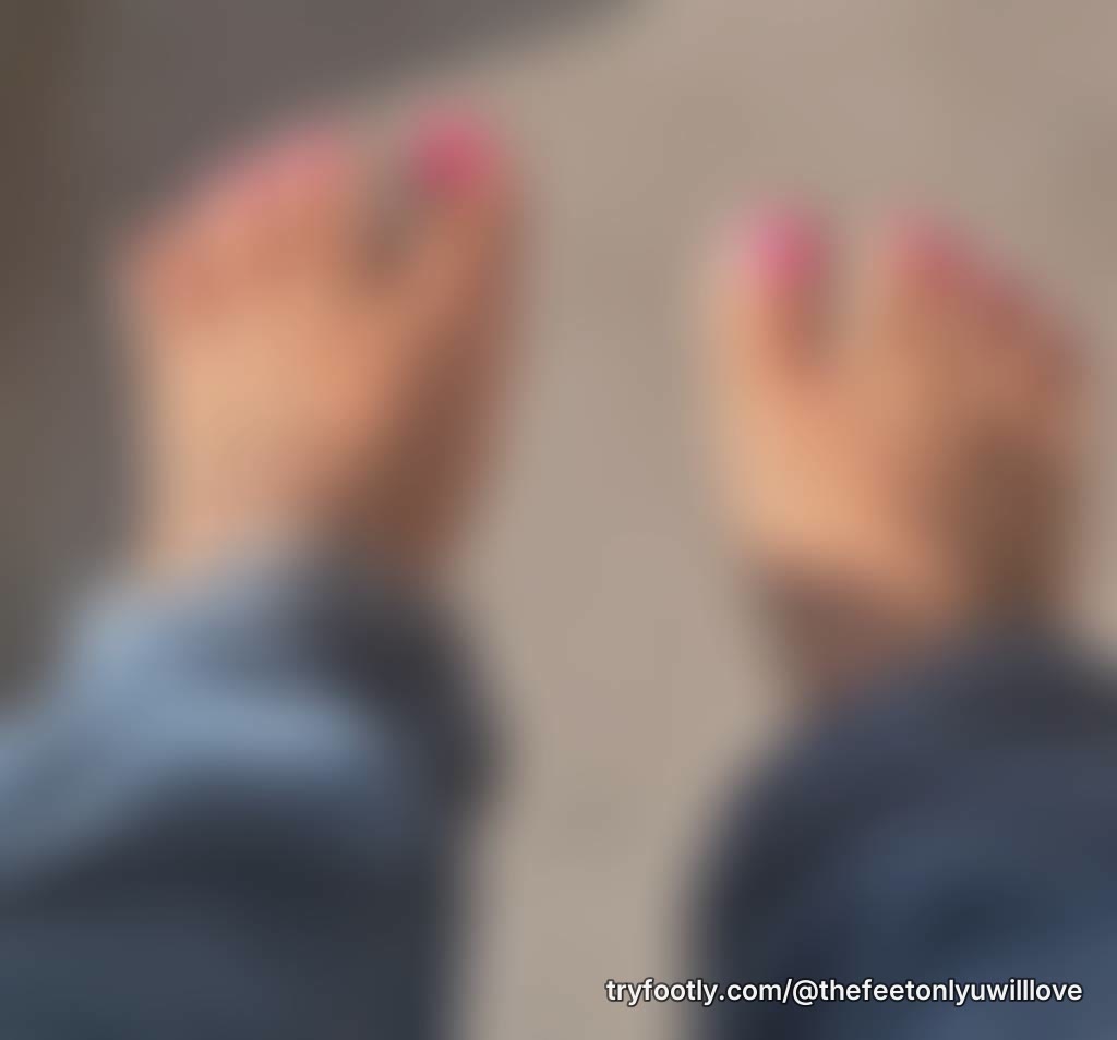 These working feet need to relax