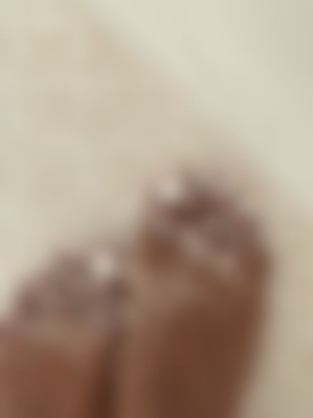Rinsing my feet in the shower.