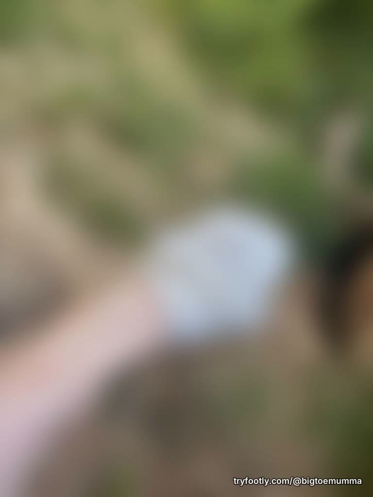 Outdoors in the wilderness dm for dirty toes or muddy feet pics x