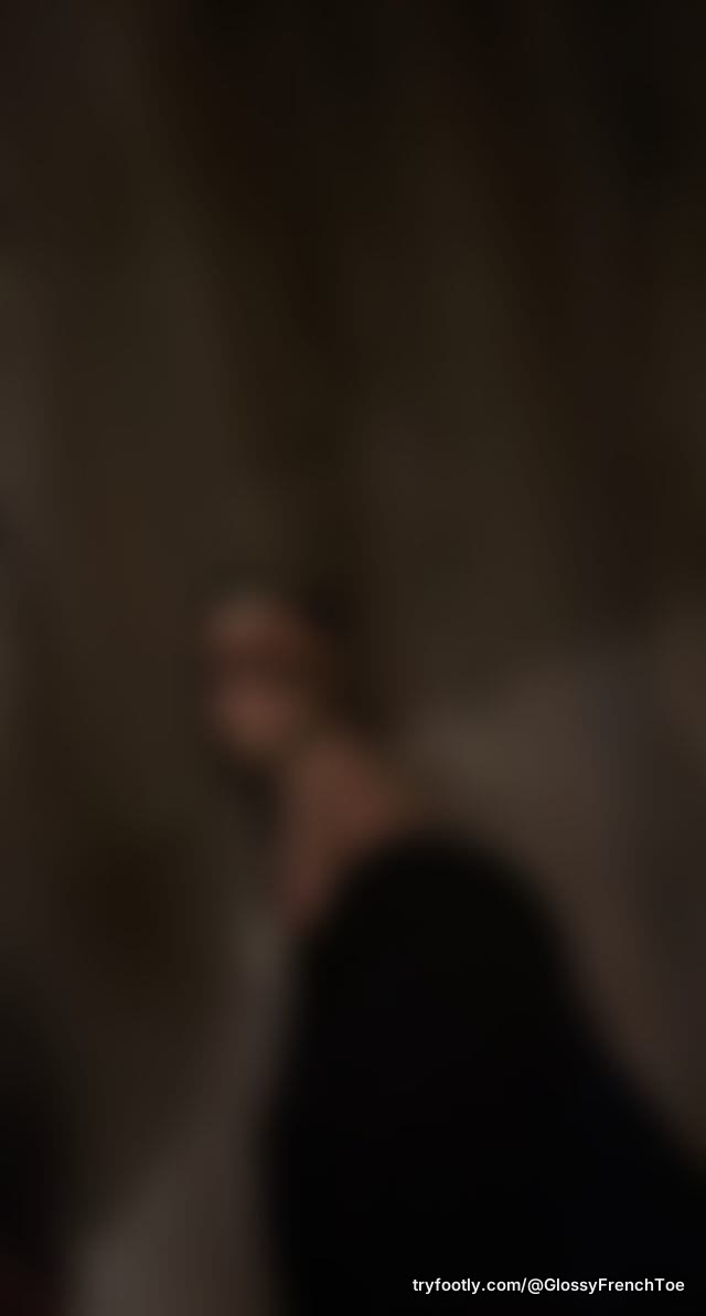 Sexy black heels + glossy white gel toes 😍 A short, elegant teaser clip with a luxury vibe