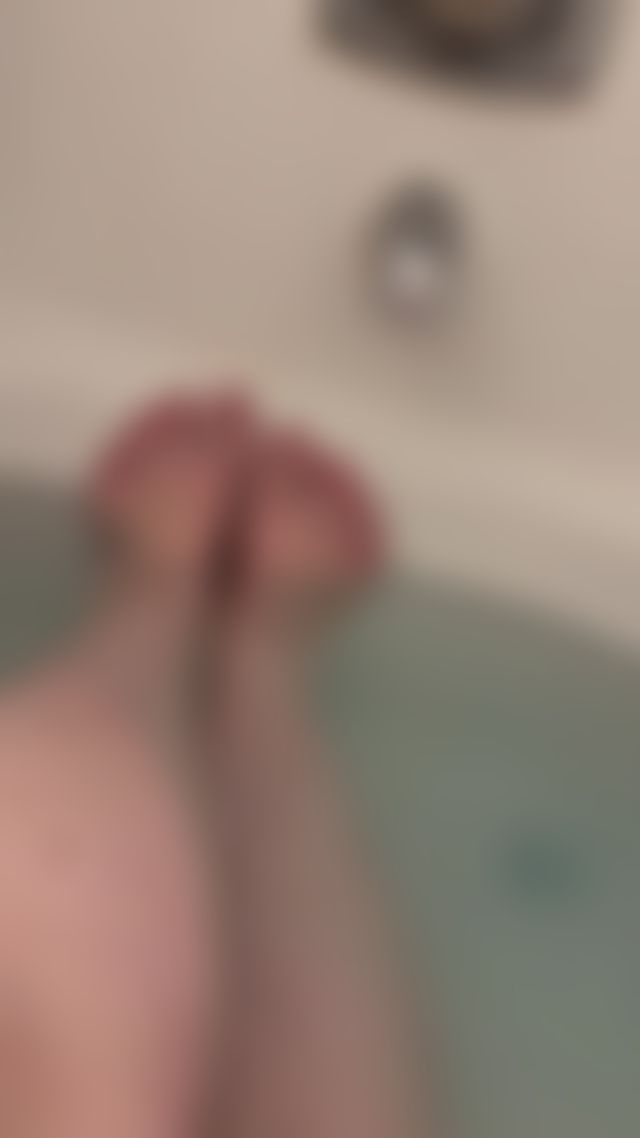 Bath time! What a great way to relax!
