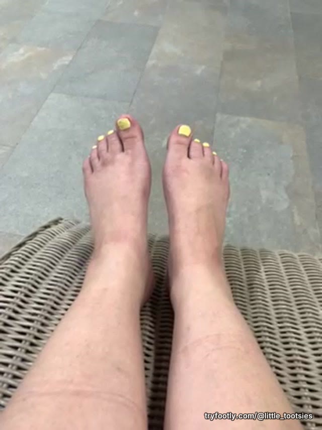 Little tootsies at the spa 🦶