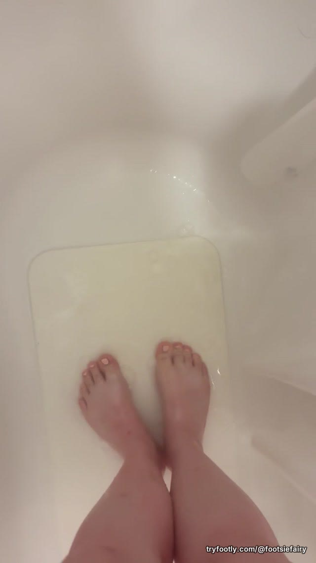I have to clean the piggies off…. How about with your cum