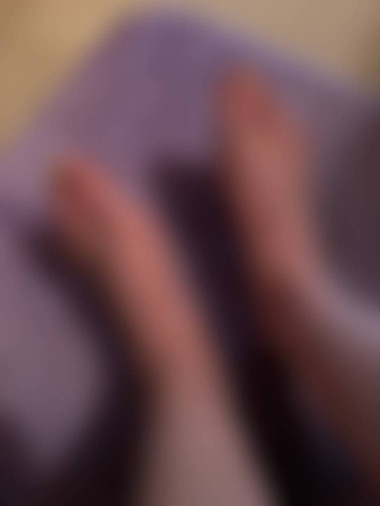 Just took the shoes and socks off…
