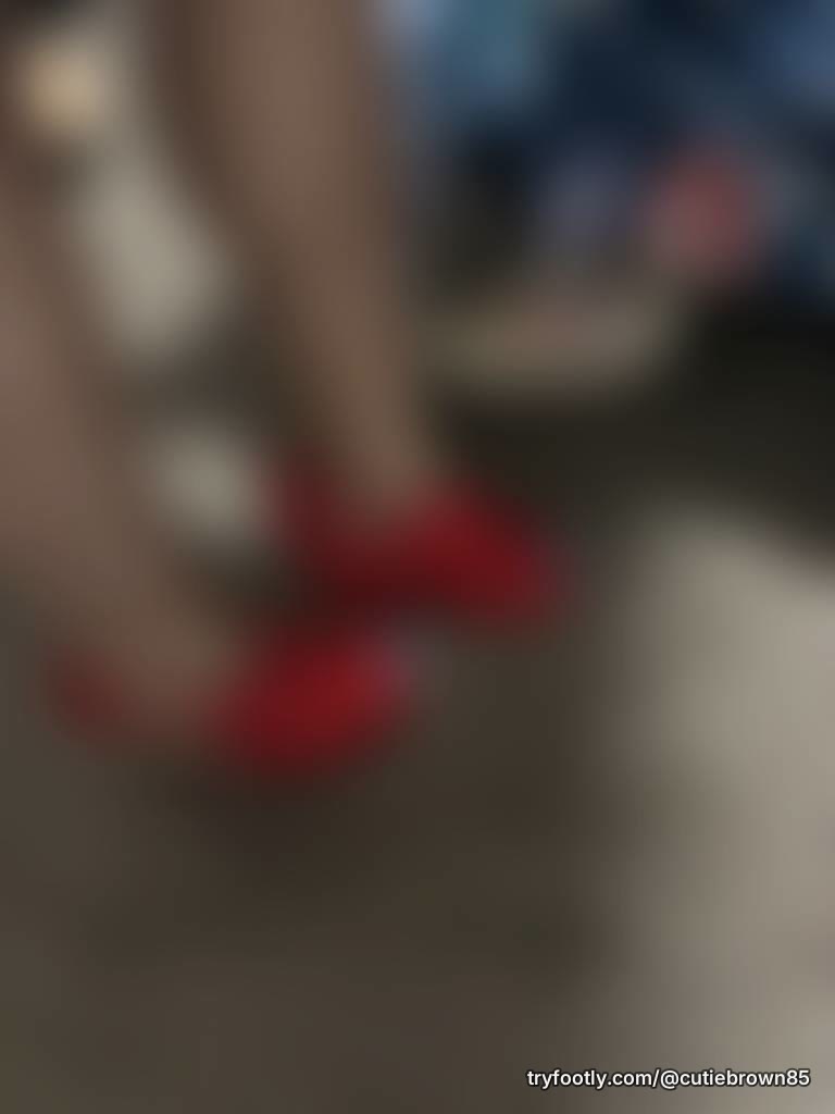 Ready for some adult time #Sexy red looks good on you high heels and maybe a red dress kin