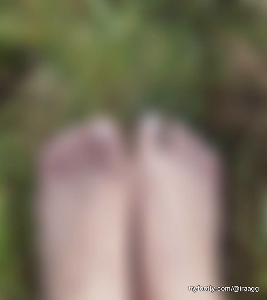 I love to have my bare feet in the cold wet grass but what would you like to see next?