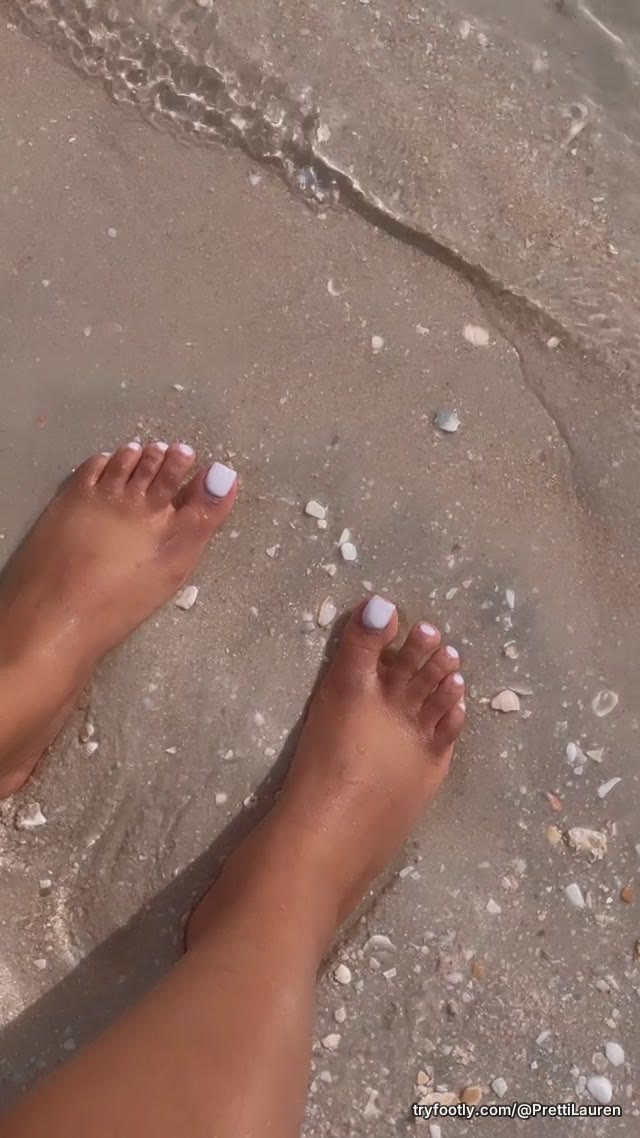 Sun kissed feet