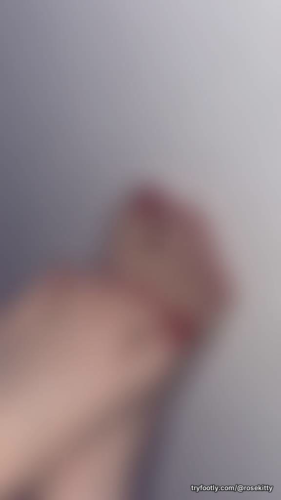 Tiny little delicate feet on the wall ~👀