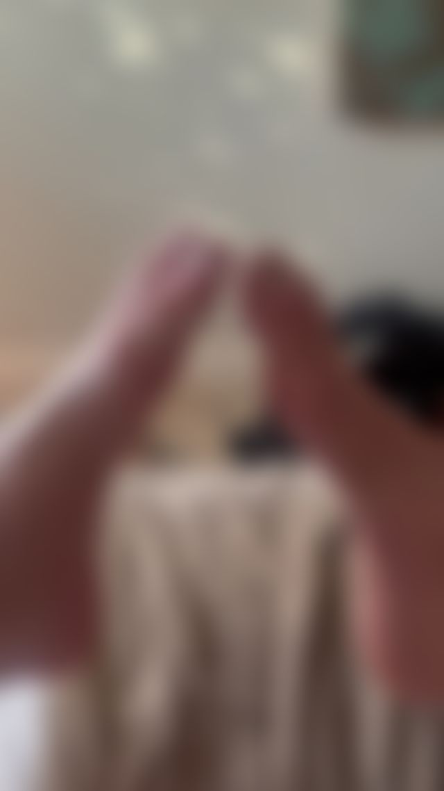 Time stops when you girls are on your backs with your feet in the air…👣👀💯🔥💦🥰🍯🦶🏼🫦⌛️
