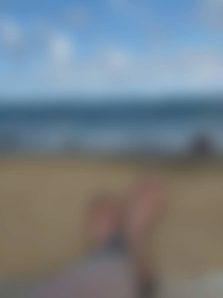 Love being on the beach with my toes in the sand 🥰